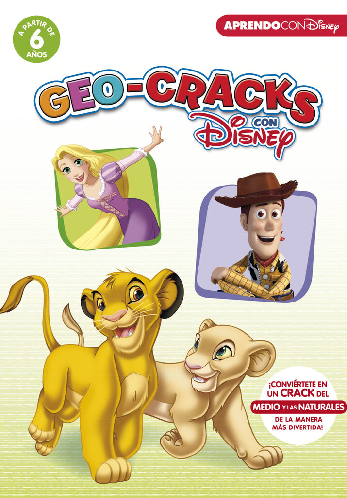 Geo-Cracks con Disney (a partir de 6 años) (Cracks con Disney) Geo-Cracks con Disney (a partir de 6 años) (Cracks con Disney)