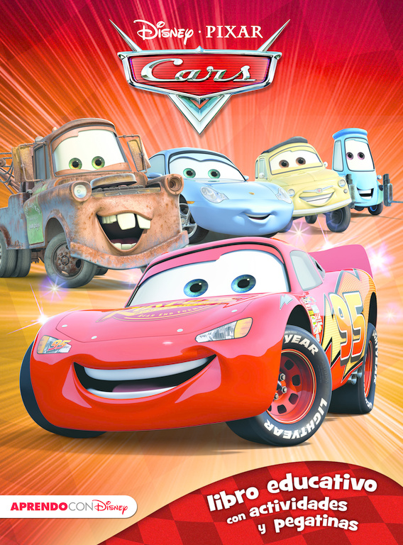 Cars (Libro educativo Disney con actividades y pegatinas)