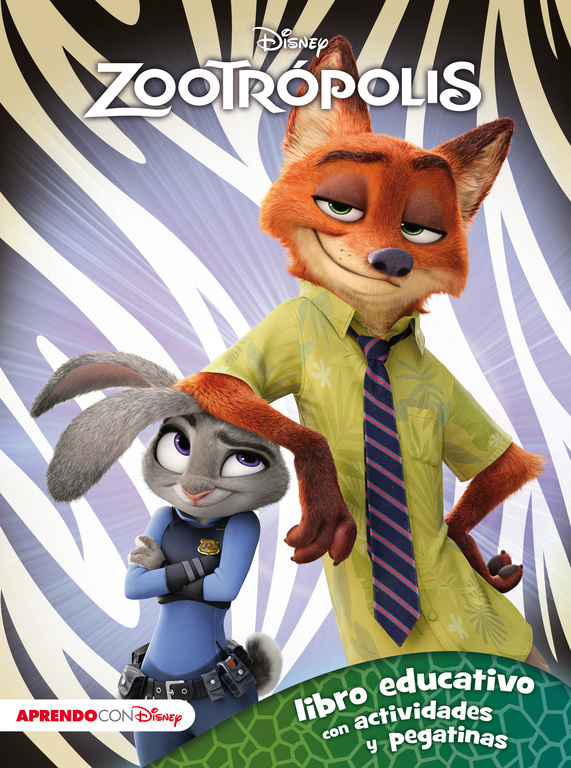 Zootrópolis (Libro educativo Disney con actividades y pegatinas)