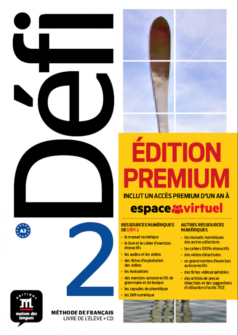 Défi 1 Premium Livre de l´élève