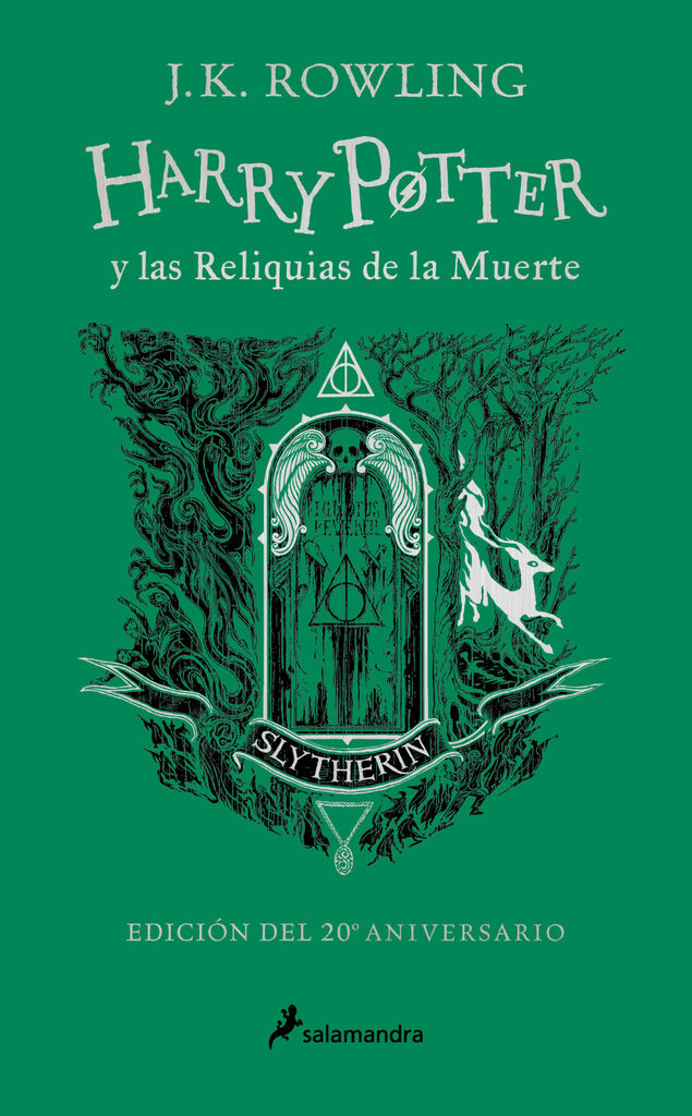 Harry Potter y las reliquias de la muerte (edición Slytherin del 20º aniversario