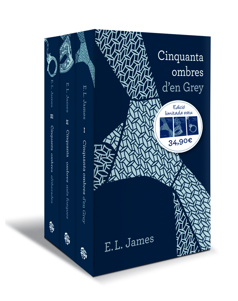 Trilogia Cinquanta ombres (edició limitada estiu)