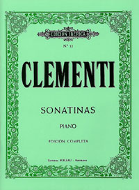 12 Sonatinas para piano, Op.36,37 y 38