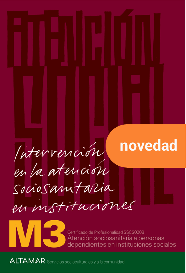 Intervención en la atención sociosanitaria en instituciones.