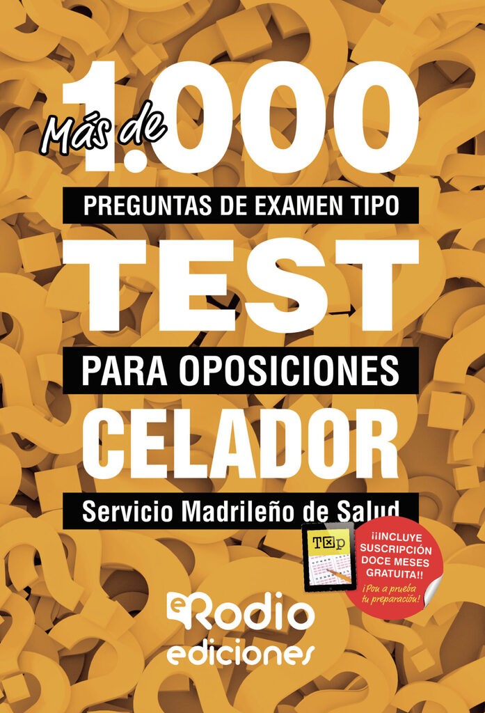 Celador. Servicio Madrileño de Salud