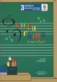 Pentagrama Escolar 3 - CD + Quadern d'exercicis