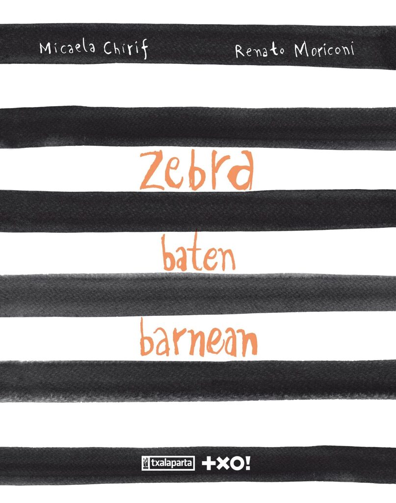 Zebra baten barnean