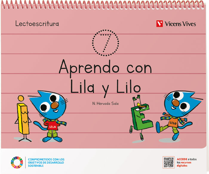 APRENDO CON LILA Y LILO CUADERNO 8