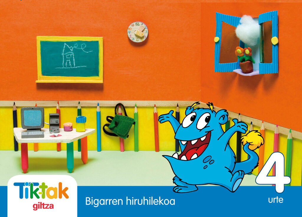 TIK-TAK BIGARREN HIRUHILEKOA 4 URTE