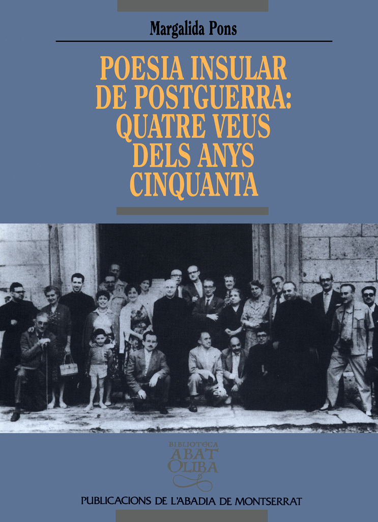 Poesia insular de postguerra: Quatre veus dels anys cinquanta