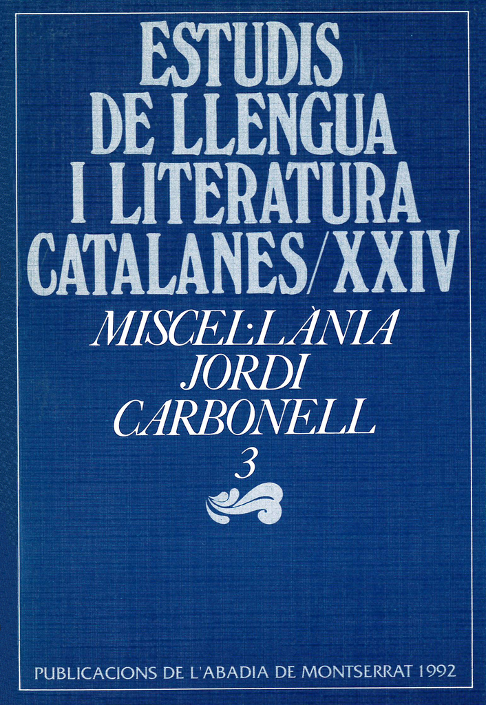 Miscel·lània Jordi Carbonell, 4