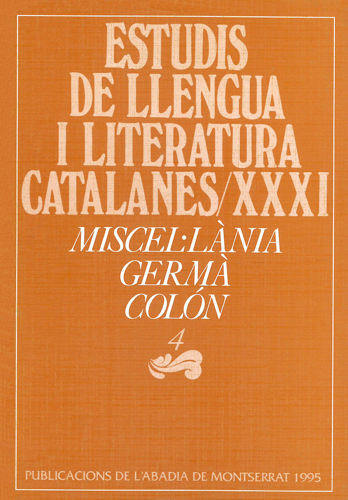 Miscel·lània Germà Colón, 4