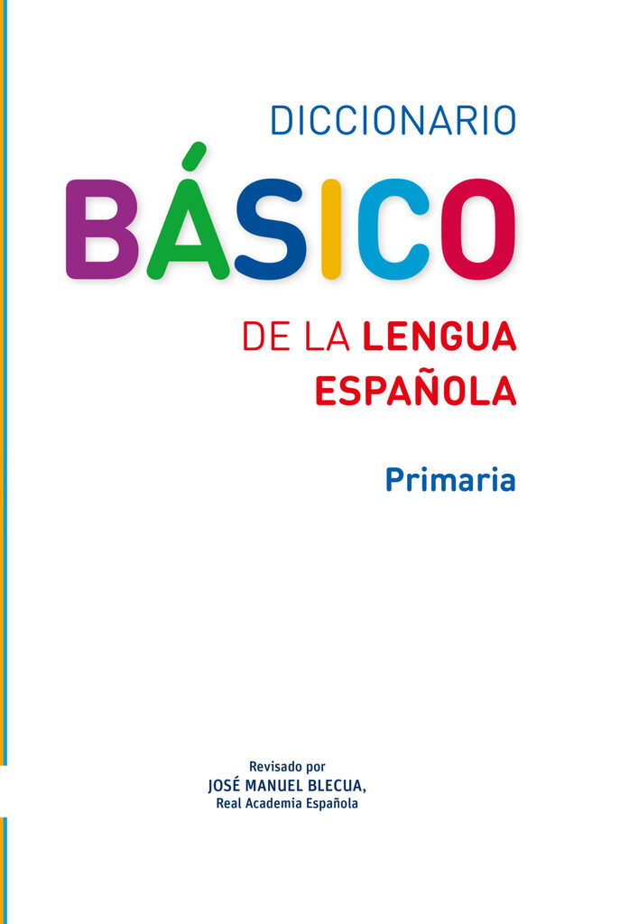 Diccionario básico Primaria RAE