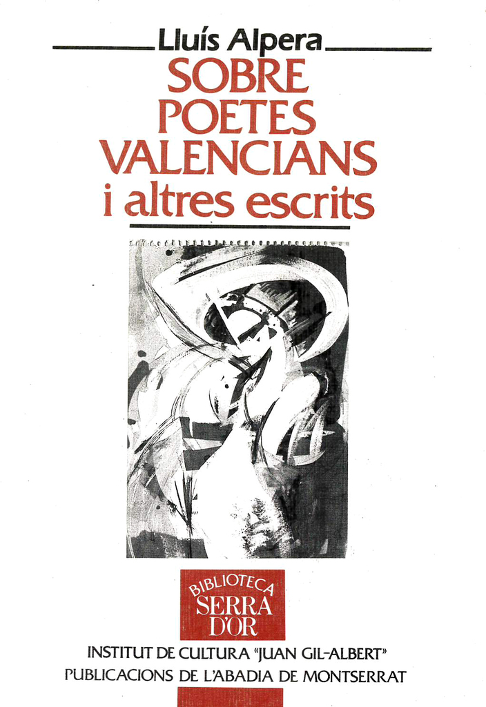 Sobre poetes valencians i altres escrits, Vol. 1
