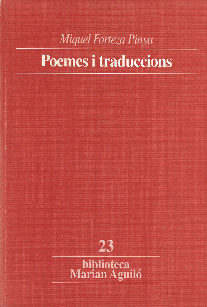 Poemes i traduccions