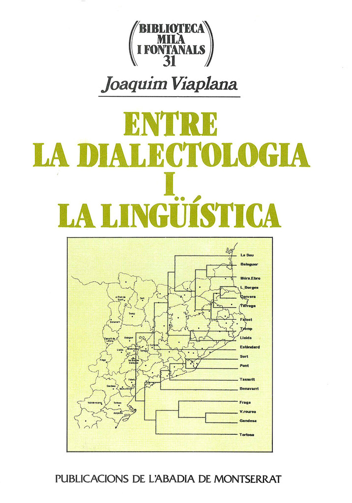 Entre la dialectologia i la lingüística. La distància lingüística entre les varietats del català nord-occidental