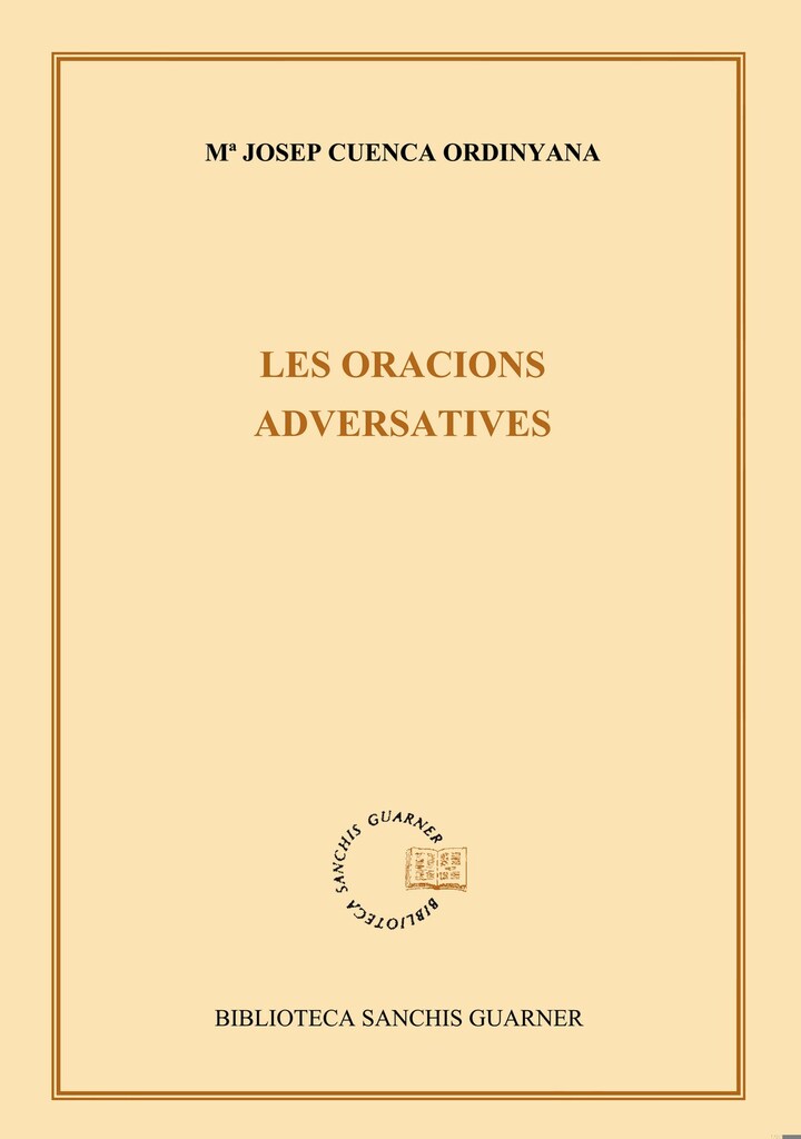 Les oracions adversatives