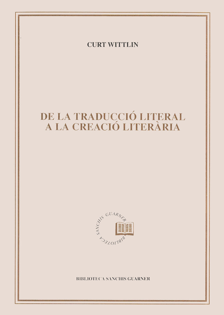 De la traducció literal a la creació literària