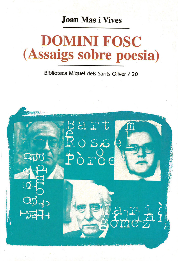 Domini fosc (Assaigs sobre poesia)
