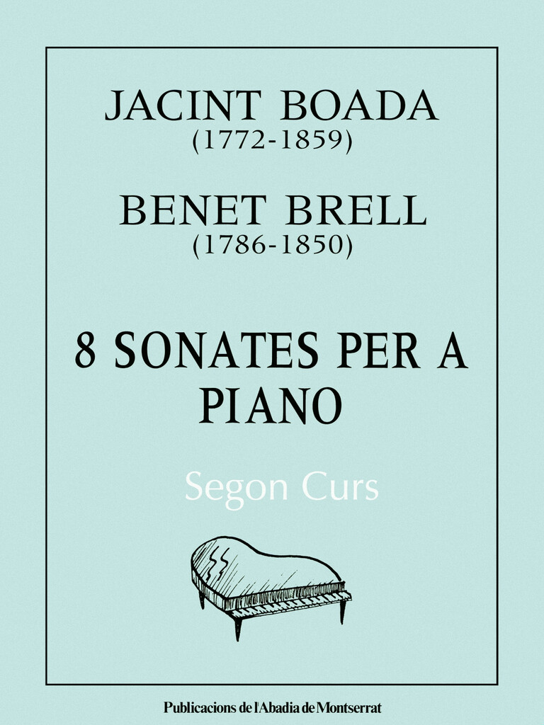 8 sonates per a piano. Segon curs