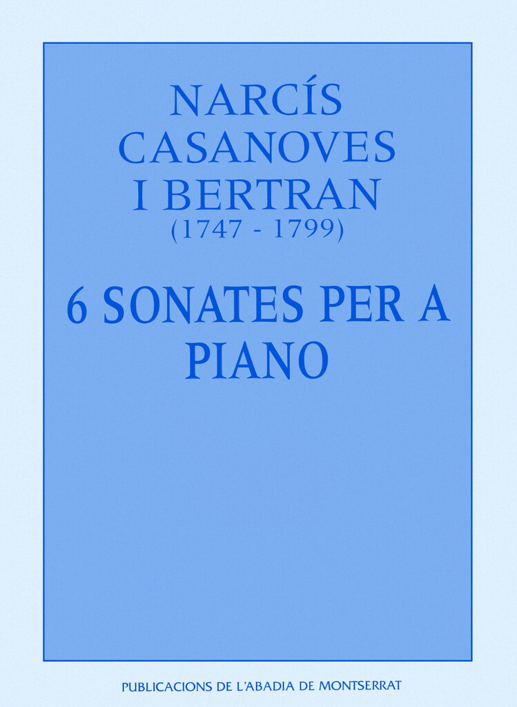 6 sonates per a piano
