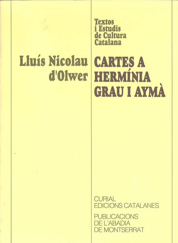 Cartes a Hermínia Grau i Aymà