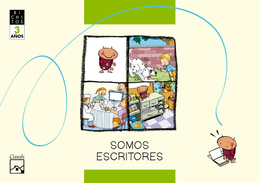 Bestioles, somos escritores, Educación Infantil, 3 años. Cuaderno