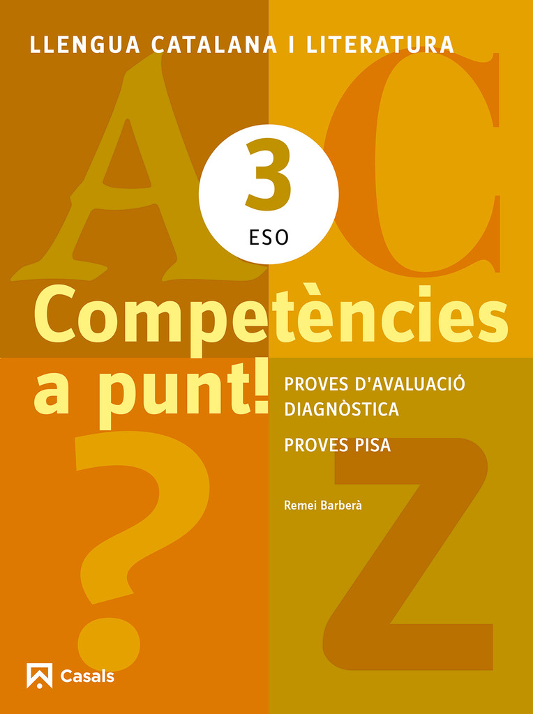 Competències a punt! Llengua catalana i Literatura 3 ESO