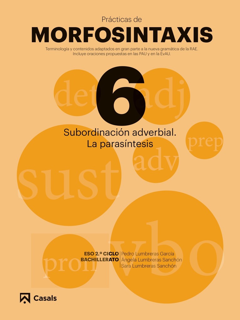 Prácticas de Morfosintaxis 5 Subordinación adjetiva. La composición