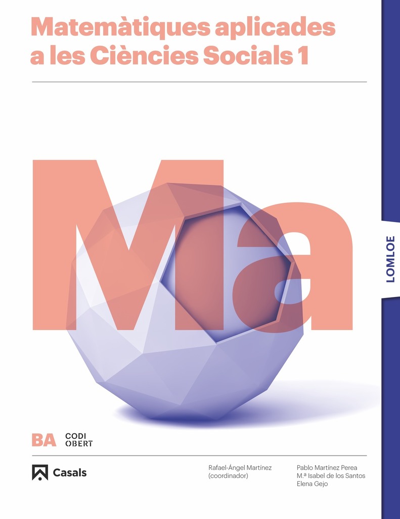 Matemáticas 1 BA LOMLOE