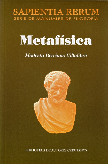 Prelecciones de metafísica fundamental