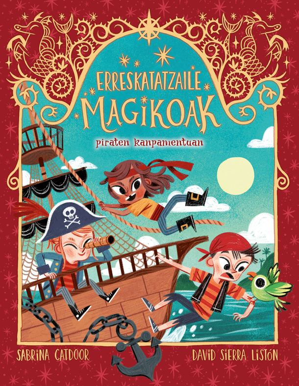Erreskatatzaile Magikoak 4. Piraten kanpamentuan