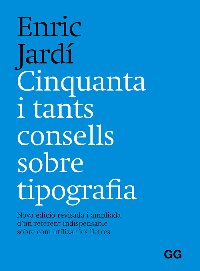 Cinquanta y tants consells sobre tipografía