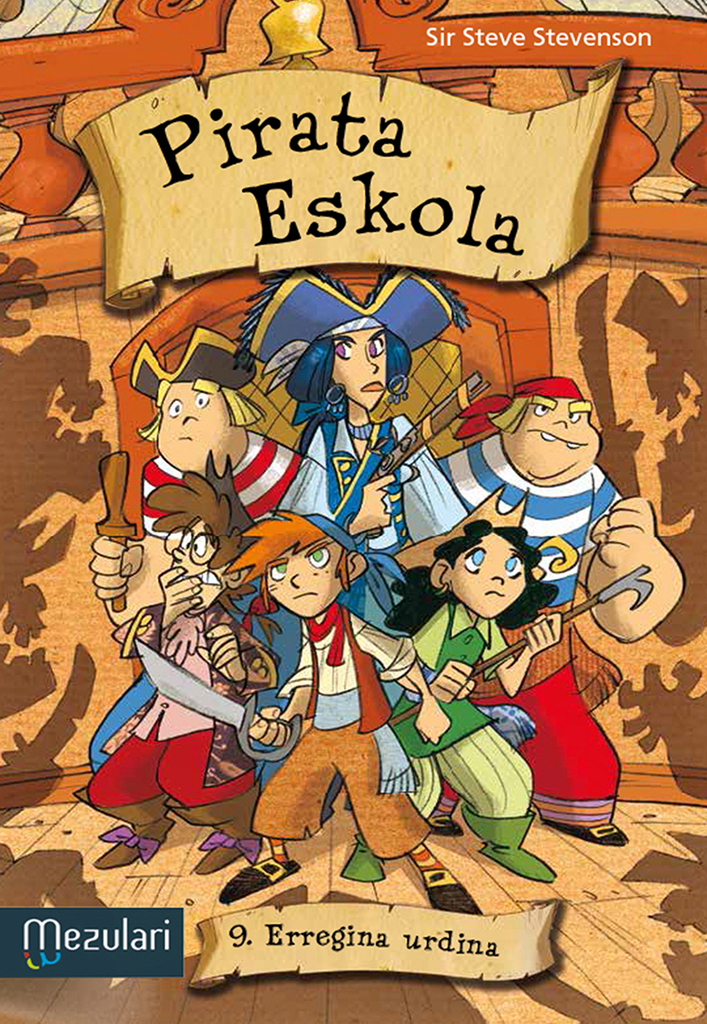 Pirata eskola. Erregina urdina