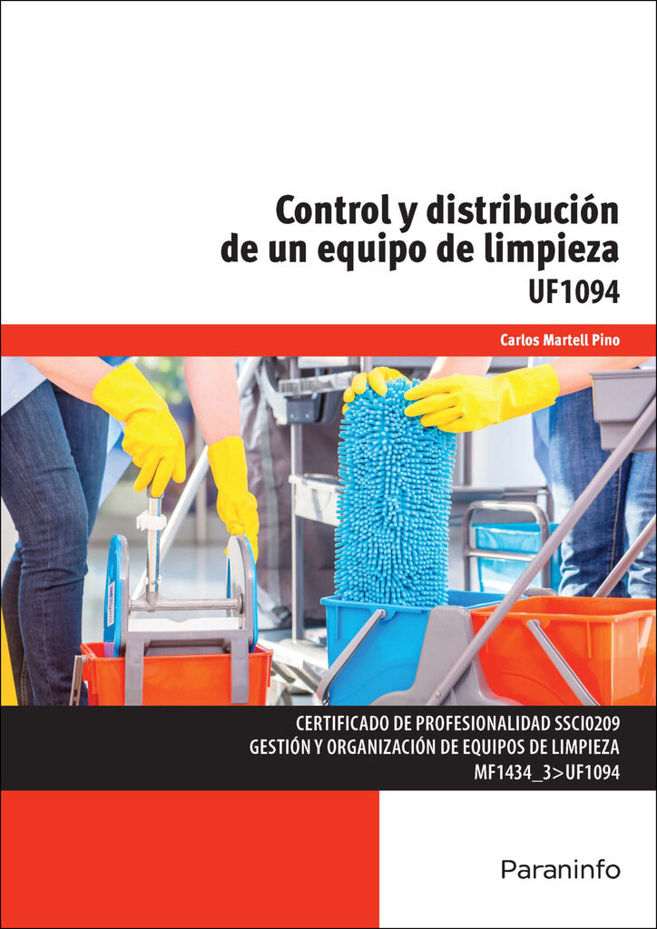 Control y distribución de un equipo de limpieza Control y distribución de un equipo de limpieza