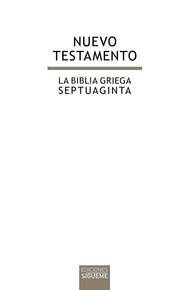 Nuevo Testamento Nuevo Testamento