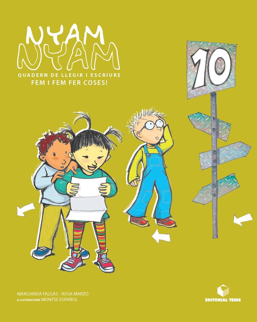 Nyam-Nyam. Quadern de llegir i escriure 10