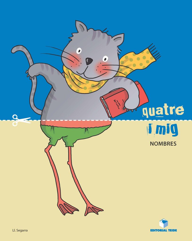 Cinc i mig . Quadern de nombres