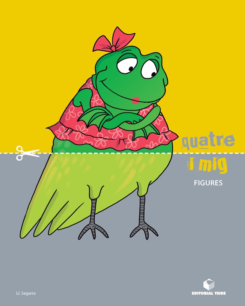 Quatre i mig - Quadern de figures