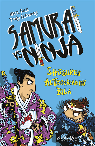 Samurai vs Ninja. Urrezko aurrautzagatik lehian