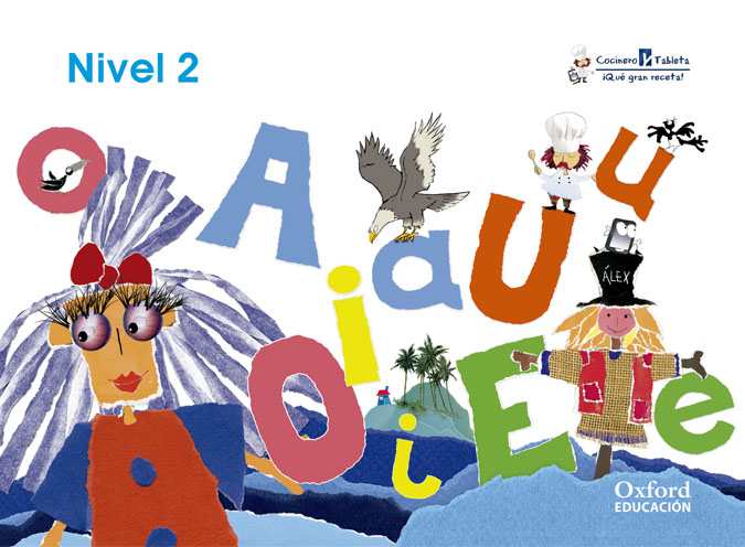 Cocinero y Tableta 4 años. Cuaderno + Cuentos 2