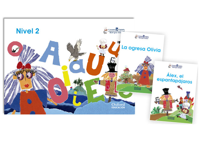 Cocinero y Tableta 4 años. Cuaderno + Cuentos 3