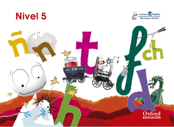 Cocinero y Tableta 4 años. Lecturas niveles 2-4