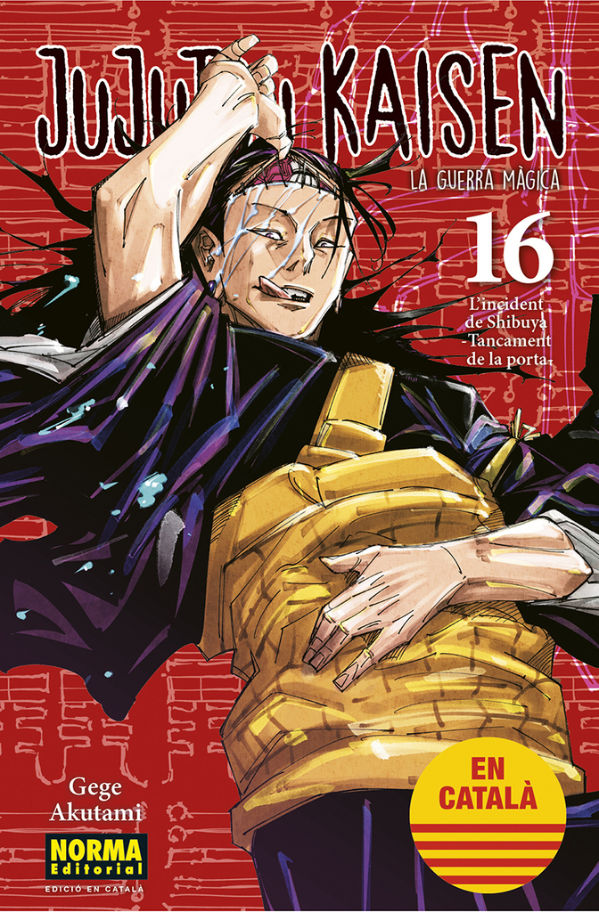 JUJUTSU KAISEN 16 CATALA JUJUTSU KAISEN 16 CATALA