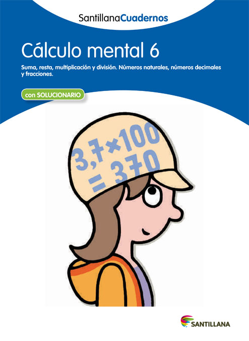 CÁLCULO MENTAL 2 SANTILLANA CUADERNOS