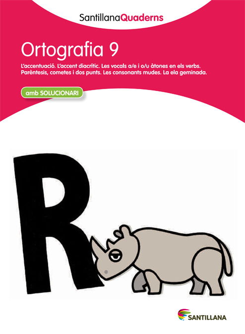ORTOGRAFÍA 7 SANTILLANAQUADERNS