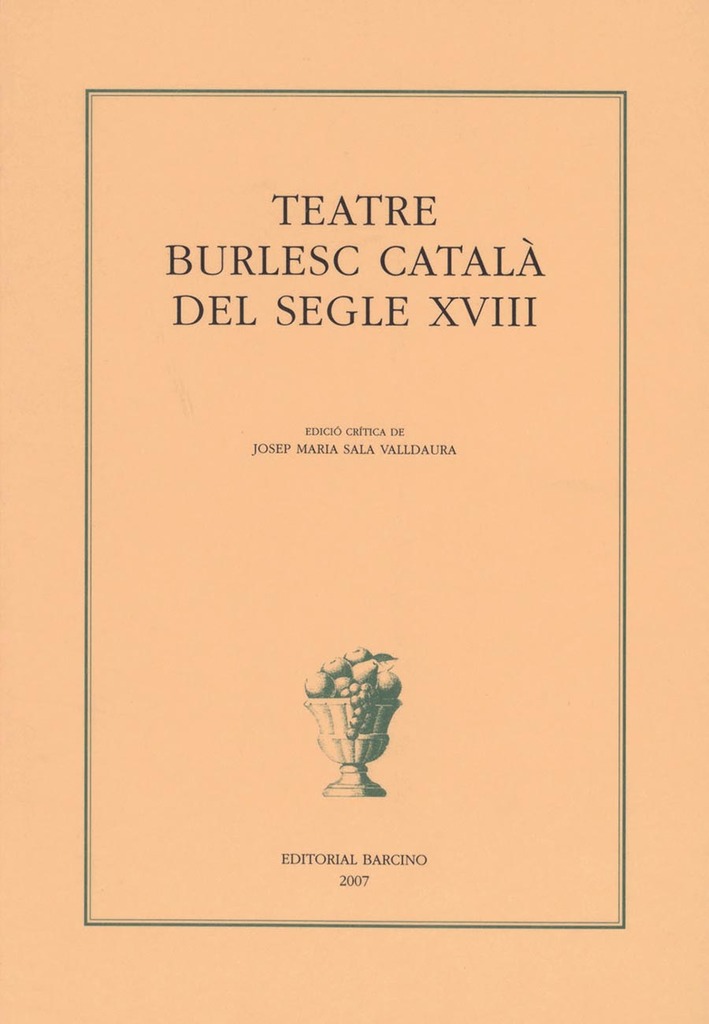 Teatre burlesc català del segle XVIII