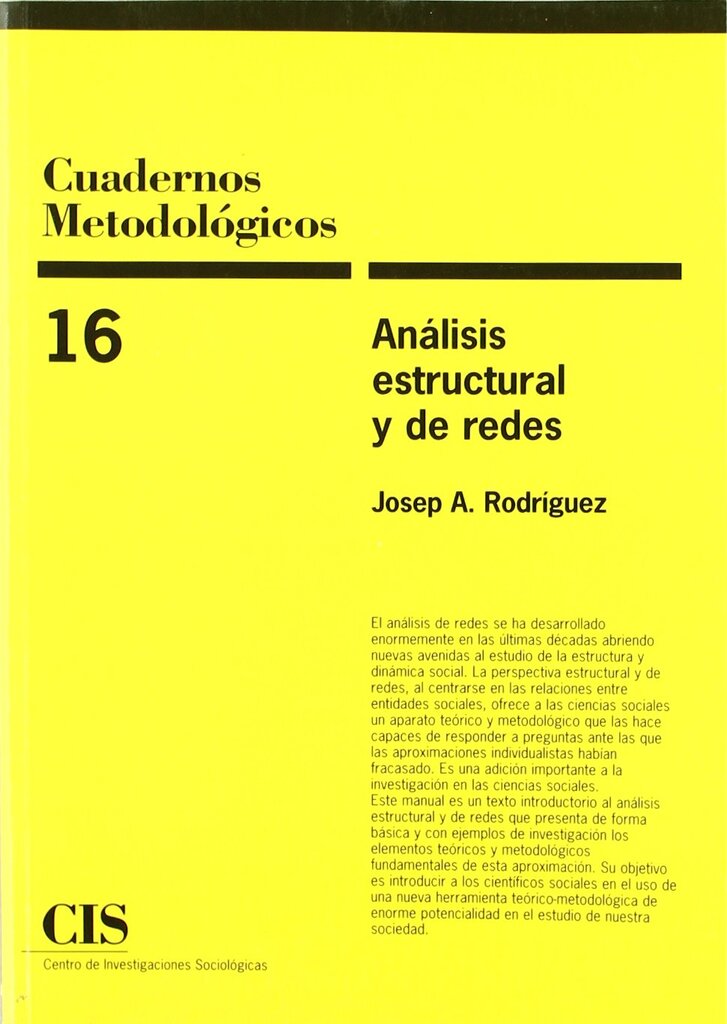 Análisis estructural y de redes