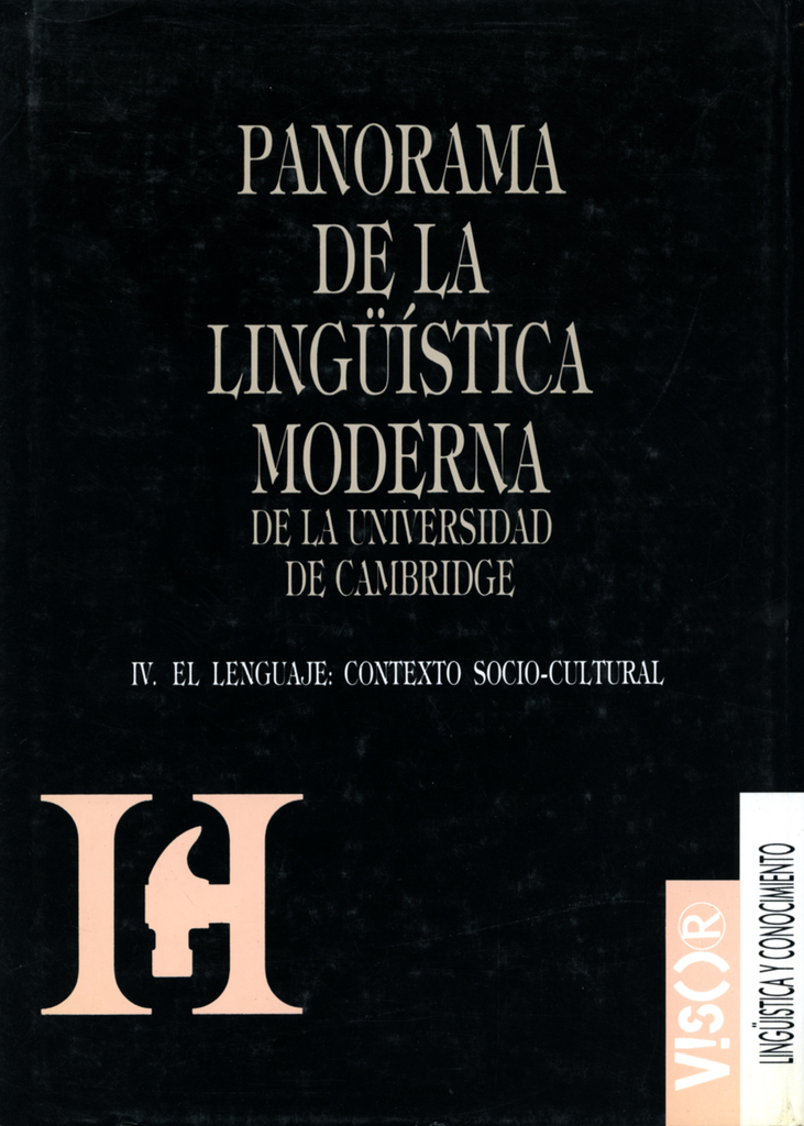 Panorama de la lingüística moderna de la Universidad de Cambridge - IV