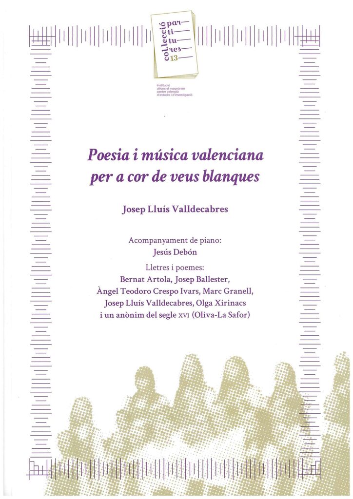 Poesia i música valenciana per a cor de veus blanques